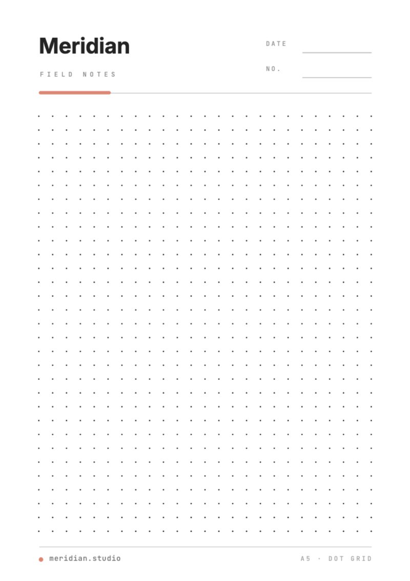 A5 Notepad — Brand Identity template preview (1748×2480)