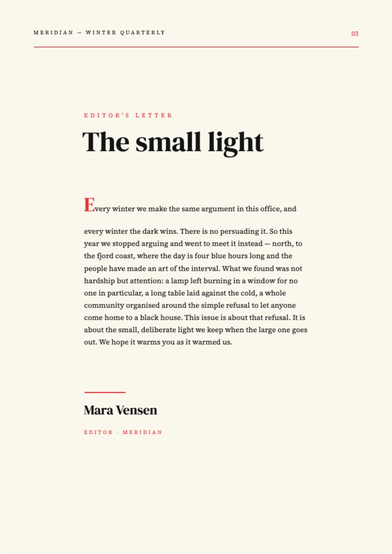 Editorial Feature Magazine — additional preview 4
