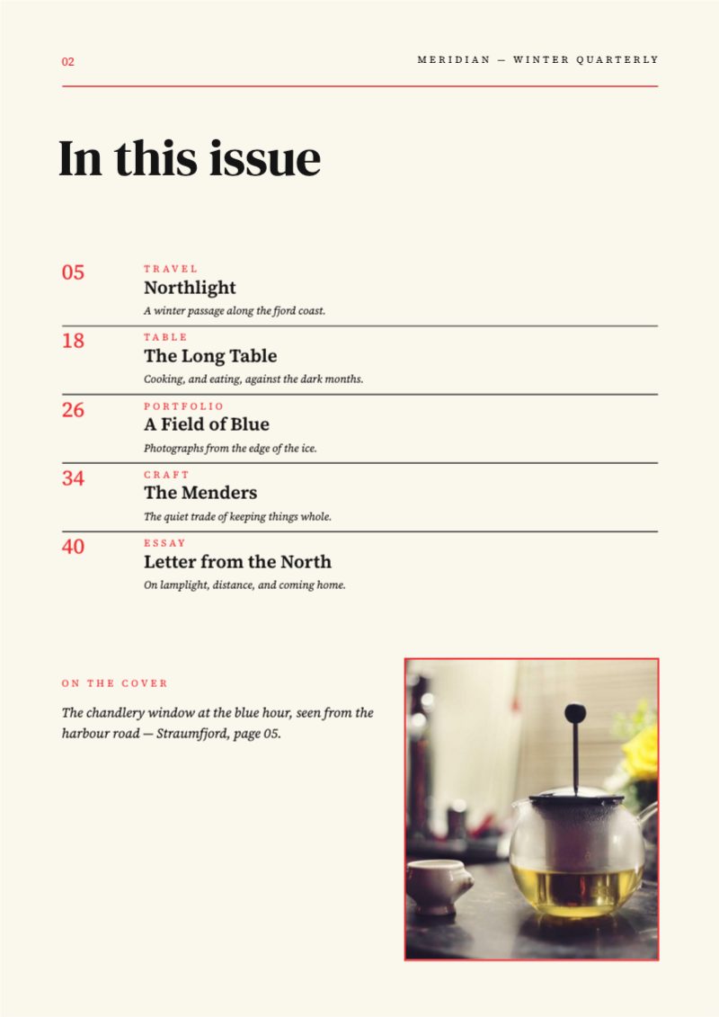 Editorial Feature Magazine — additional preview 3