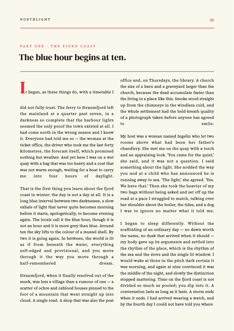 Editorial Feature Magazine — additional preview 6