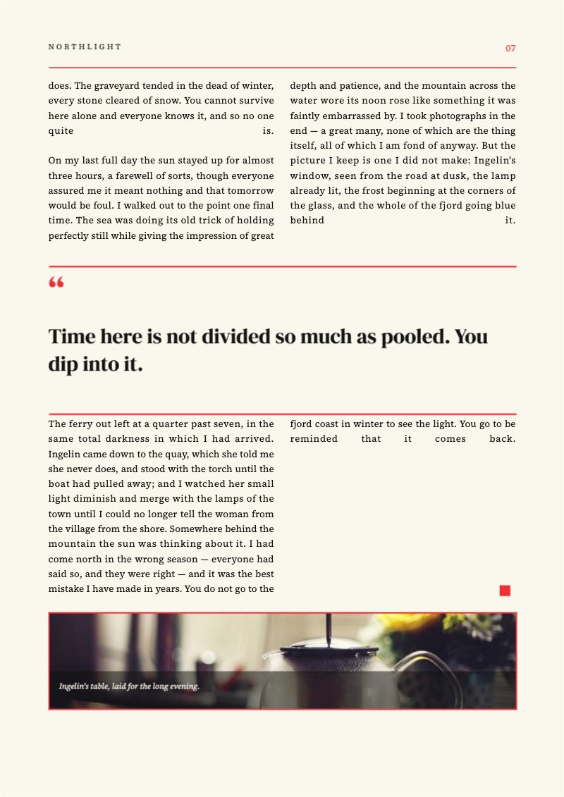Editorial Feature Magazine — additional preview 8