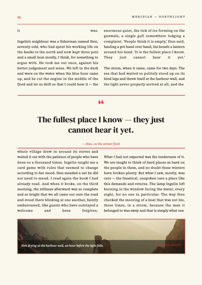 Editorial Feature Magazine — additional preview 7