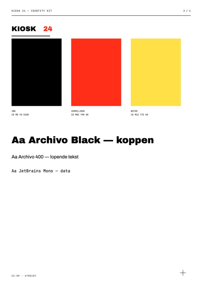 KIOSK 24 Editorial Identity Kit — additional preview 4