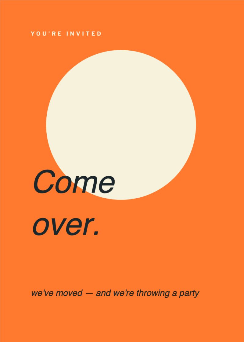 Daylight Studio-Warming Invite — Marketing & Promotion template preview (1500×2102)