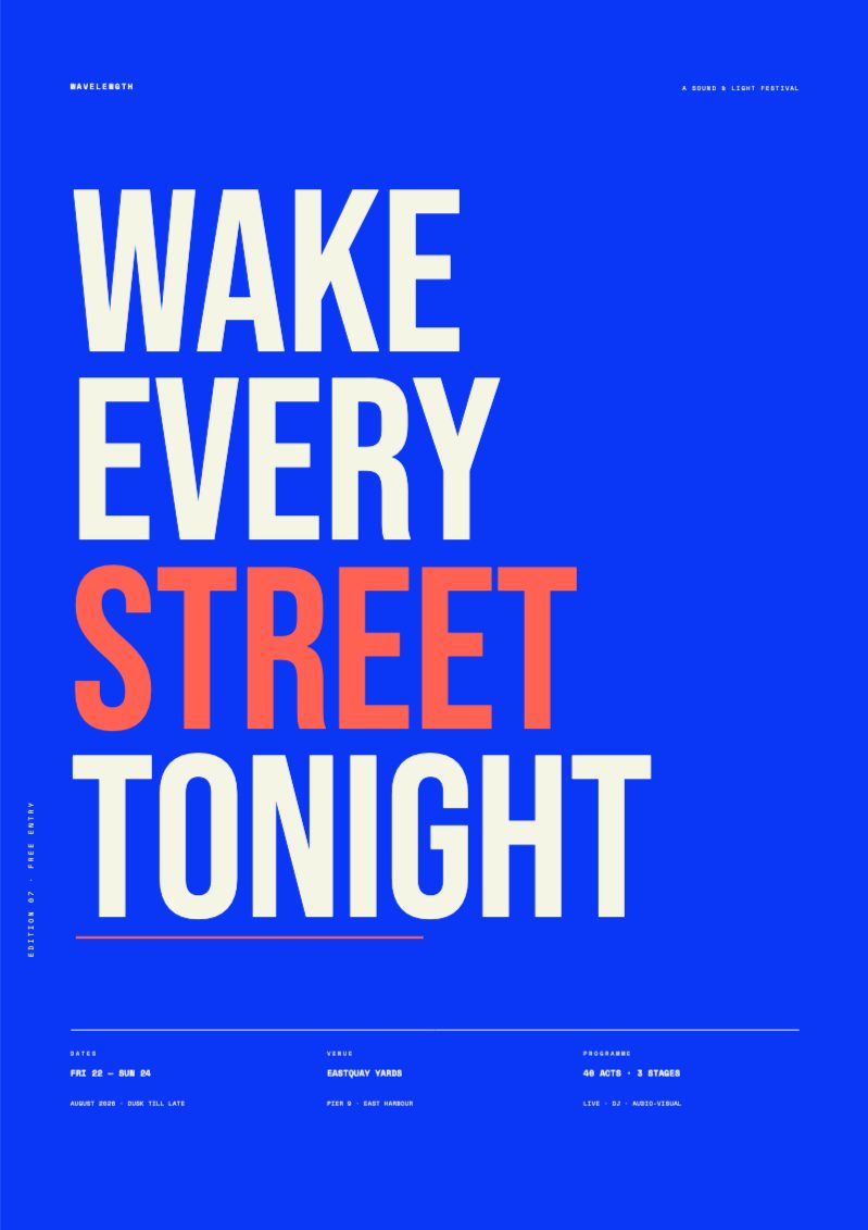 Typographic Festival Poster — Marketing & Promotion template preview (4961×7016)