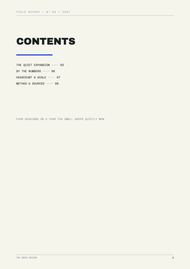Field Report Data Almanac — additional preview 3