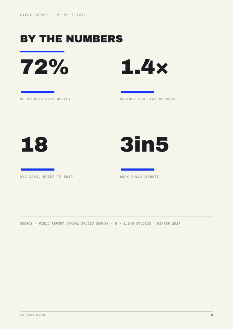 Field Report Data Almanac — additional preview 7