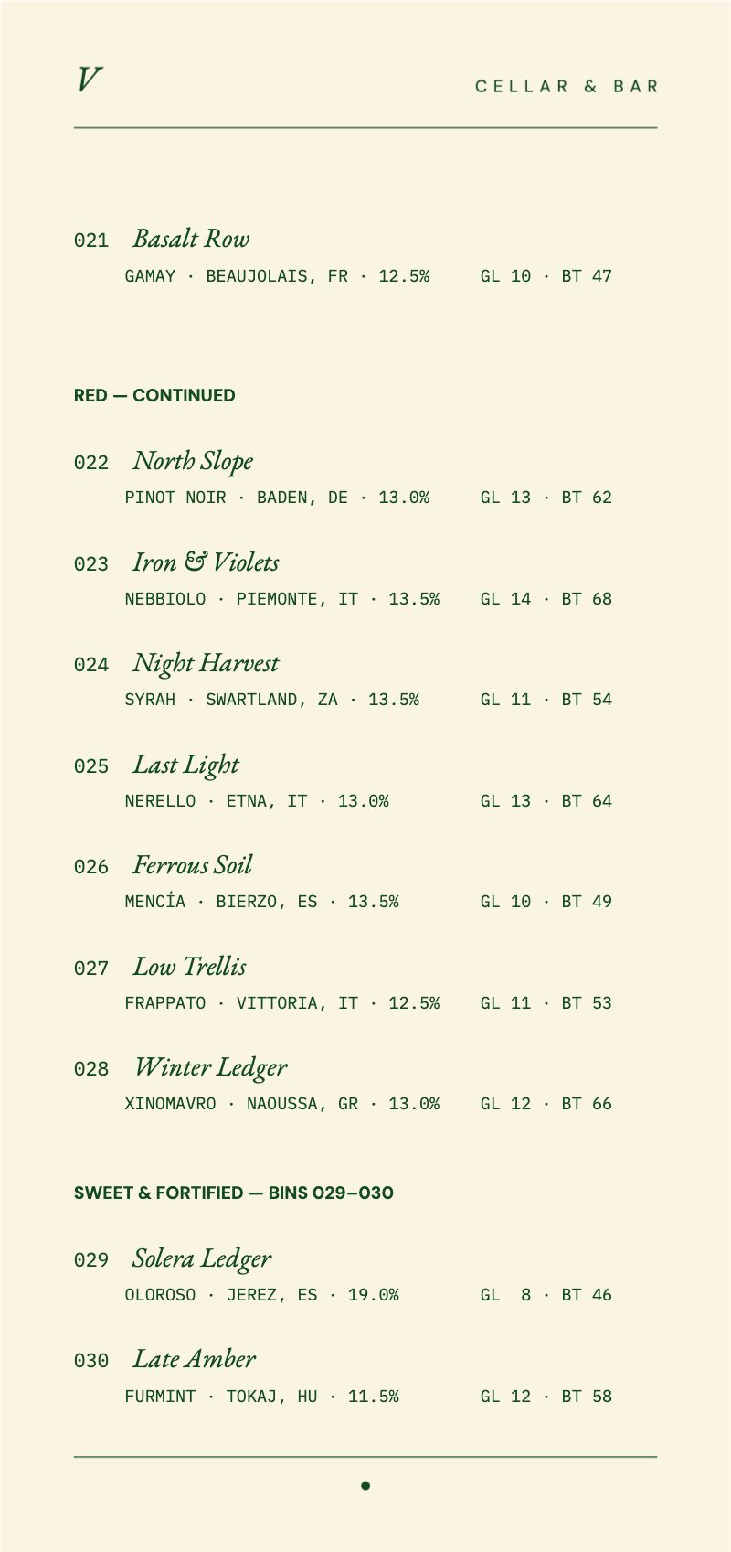 Cellar Index Drink List — additional preview 5