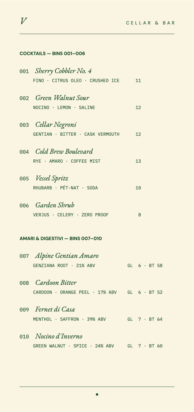 Cellar Index Drink List — additional preview 3