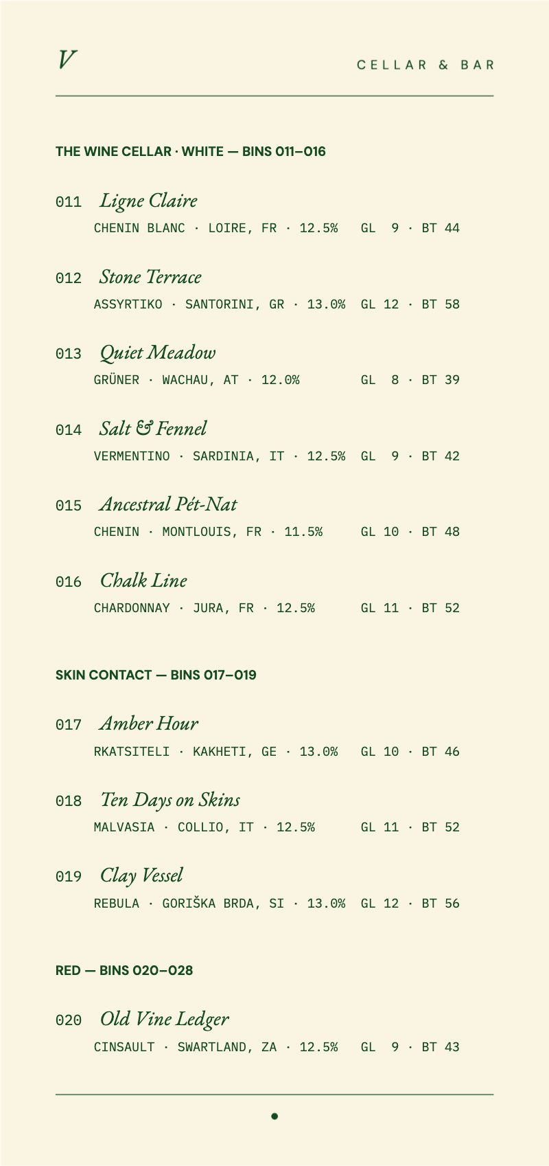 Cellar Index Drink List — additional preview 4