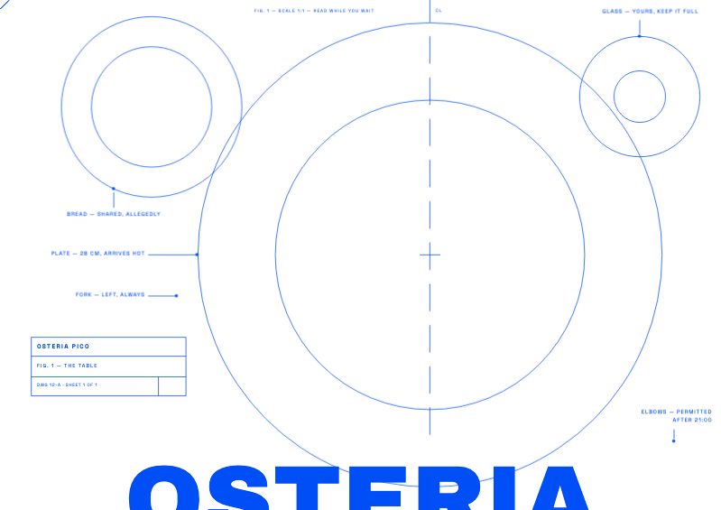 Table Setting Placemat — Hospitality template preview (4961×3508)