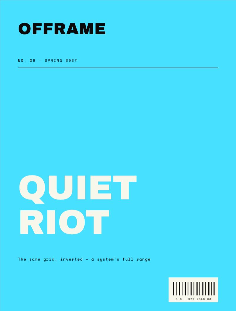 OFFRAME Magazine Cover System — additional preview 4