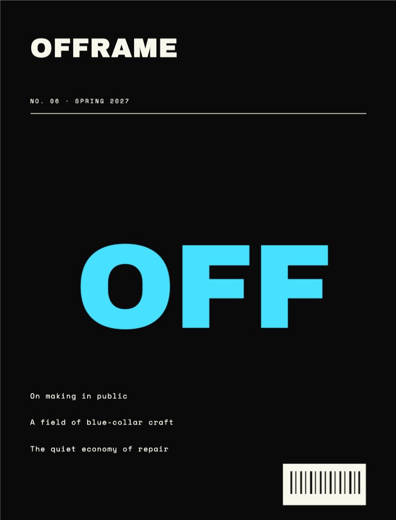 OFFRAME Magazine Cover System — additional preview 3