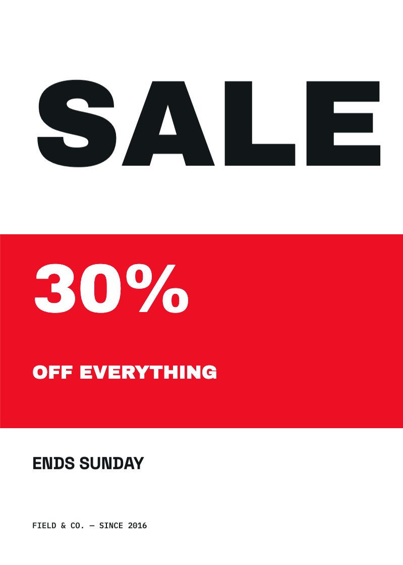A-Board — Retail Sale — Outdoor & Signage template (2953×4134)