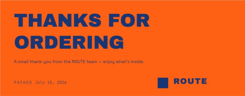 Route Unboxing Mailer — additional preview 3