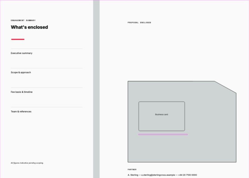 Blue Chip Proposal Folder — additional preview 3