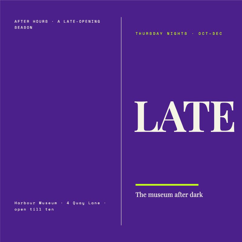 After Hours Culture Leaflet — Marketing & Promotion template preview (2362×2362)