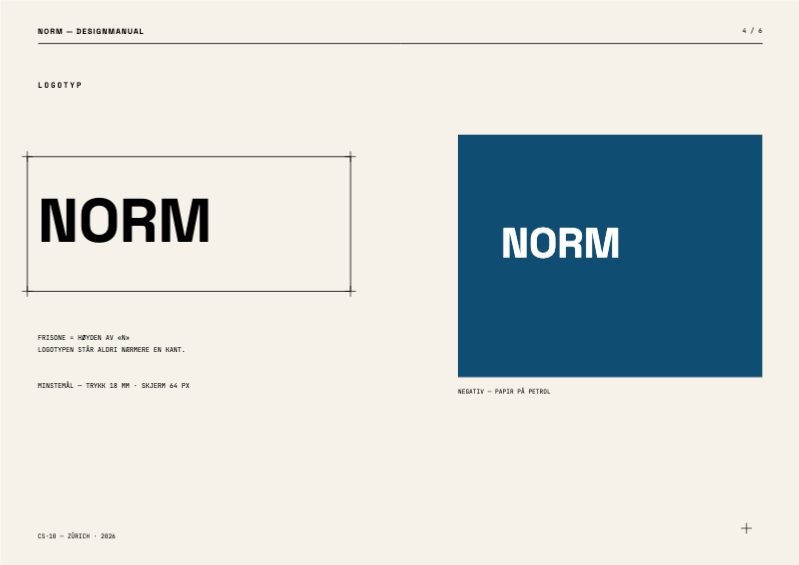 NORM Swiss Identity Manual — additional preview 5