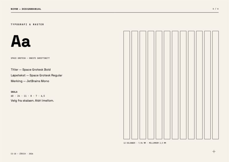 NORM Swiss Identity Manual — additional preview 7