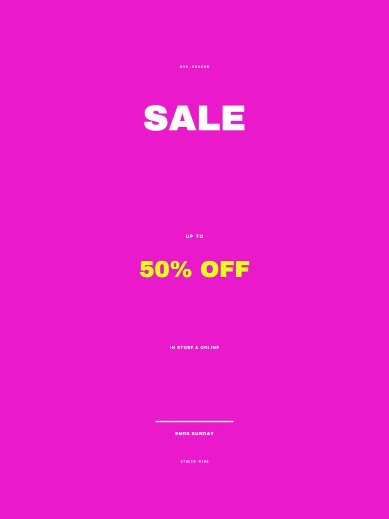 Window Film — Sale Vinyl — Outdoor & Signage template preview (8858×11811)