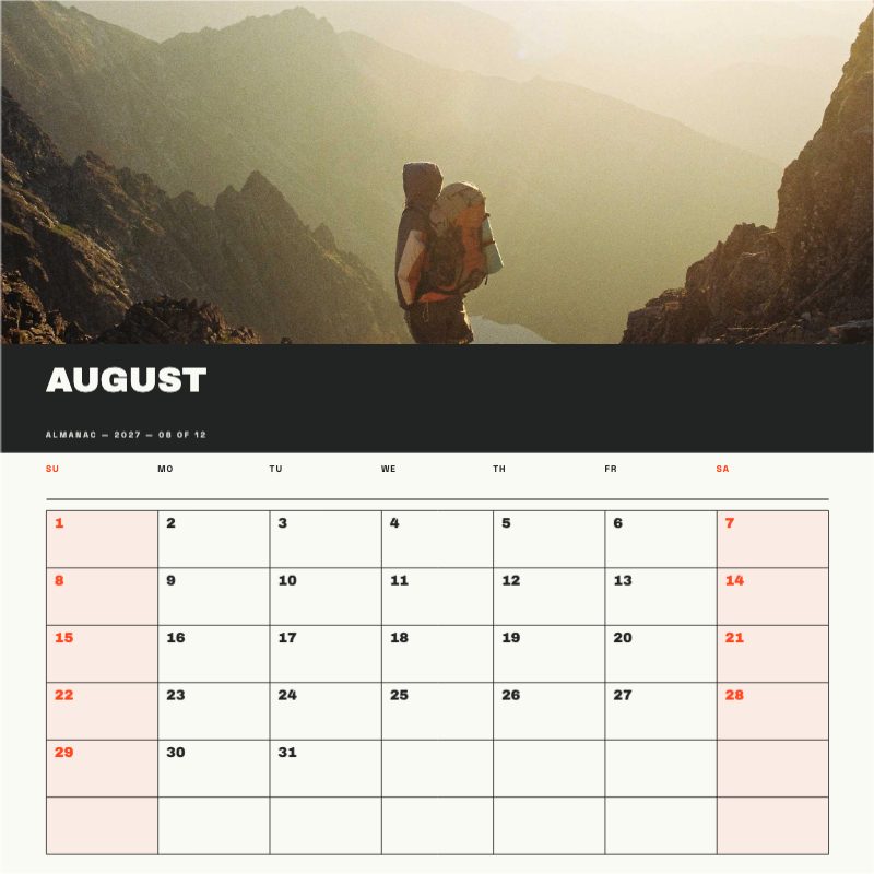 Almanac Wall Calendar — additional preview 10