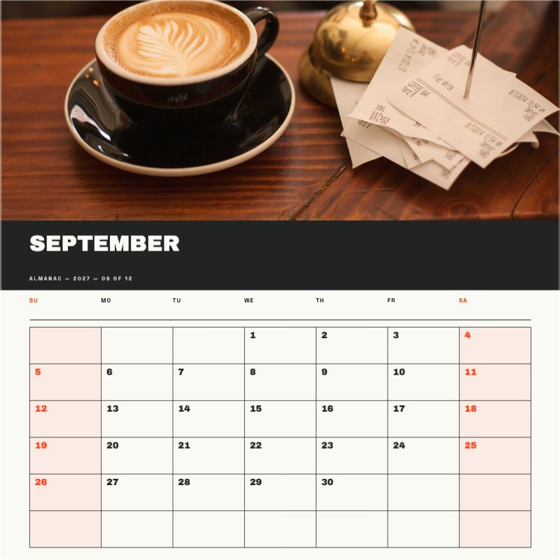Almanac Wall Calendar — additional preview 11