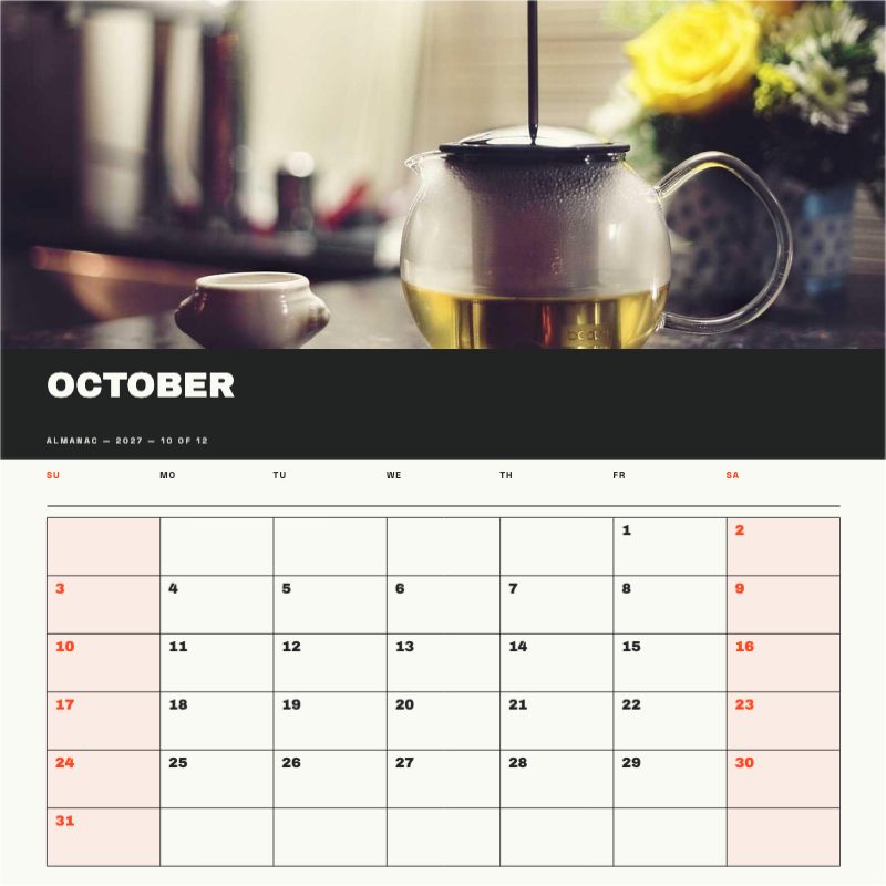 Almanac Wall Calendar — additional preview 12
