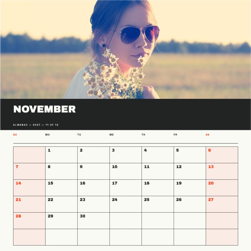 Almanac Wall Calendar — additional preview 13