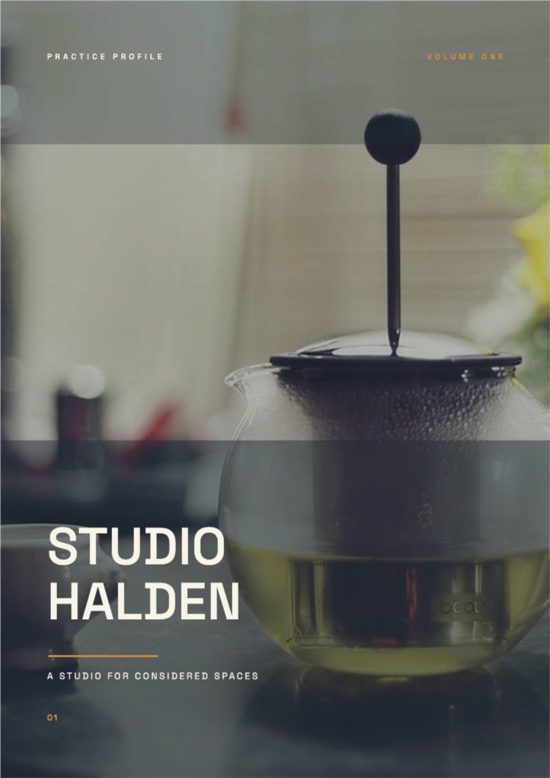 Studio Profile Brochure — Marketing & Promotion template (2480×3508)