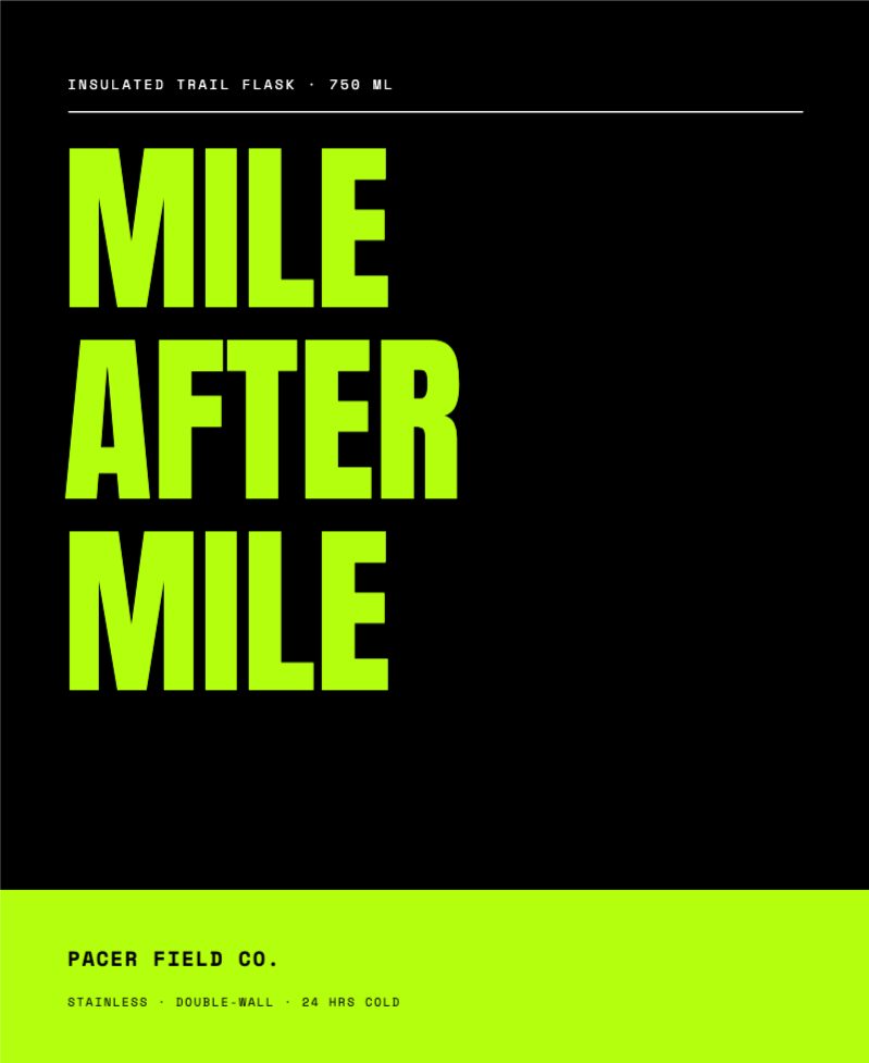 Mile After Mile Bottle Wrap — Corporate Gifts template preview (2126×2598)