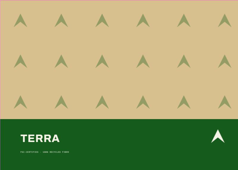 Terra Pattern-Print Shipping Panel — Packaging template preview (4134×2953)