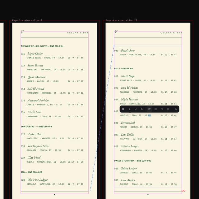 Every element stays editable — text, layers, colors
